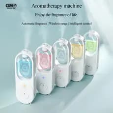 Expande óleo essencial automático, máquina de aromaterapia inteligente para uso doméstico, para remoção de odores de banheiro e quarto