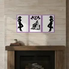 Quadro Decorativo Prova Do Tambor Para Ambientes Elegantes Adicionar aos favoritos R 85