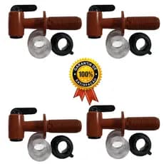 Torneira Filtro Manual / de Virar - Para Filtro De Barro, Suqueira e afins - Com 4 Unidade