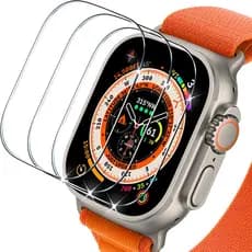 Protetor De Tela Para Relógio Ultra 49mm Vidro Temperado Transparente HD Anti-Riscos Película Protetora Total iWatch 49