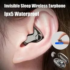 Novos Fones De Ouvido Bluetooth Sem Fio X55 Sleep Mini Ultra Finos Lado Invisível Deitado Sentido Saúde Não Em