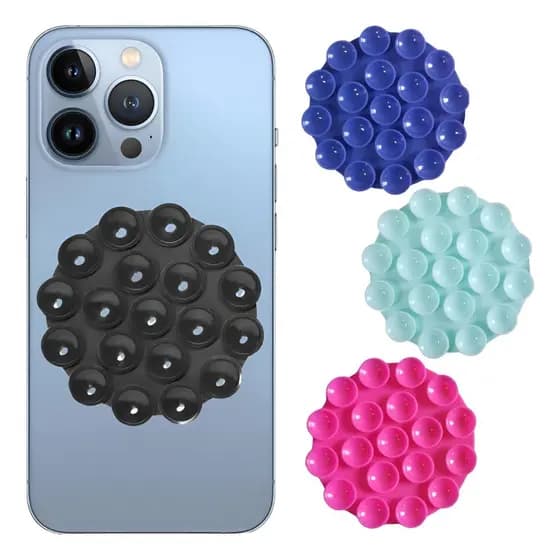 Ventosa De Silicone para Celular com Fixação Segura - Para iPhone e Android