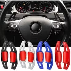Extensor Paddle Shift VW Golf Polo Virtus Nivus T-Cross Jetta Alumínio
