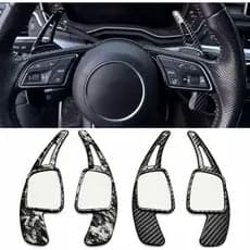 Extensor Paddle Shift Audi A3 A4 A5 Q3 TT Carbono