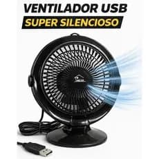 Ventilador USB Portátil Silencioso Mesa Compacto Mini Ventilador Forte Escritório