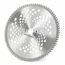 Lâmina Disco para Roçadeira 80 Dentes de Widea Furo 1 Polegada Stihl Fs55 Fs80 Fs85 Fs 120 Fs130