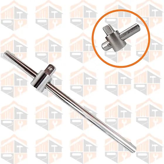 Cabo de Força para Soquete tipo T 12 cm Idea de 1/2 polegada em Aço 30cm