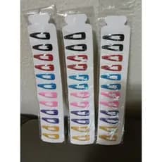 KIT COM 36 TIC TAC PARA CABELO (3 CARTELAS COM 12 UNIDADES CADA)