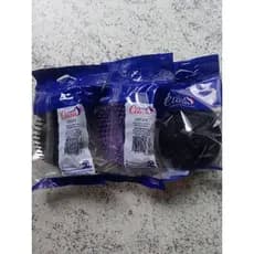KIT COM 3 ESCOVAS REDONDAS PARA MASSAGEM/CABELO/CABEÇA. "SANTA CLARA".