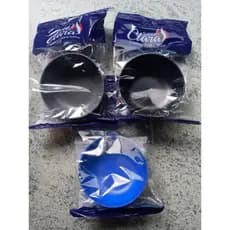 KIT COM 3 TIJELAS PARA PINCEL E CREME DE  BARBA, "SANTA CLARA".