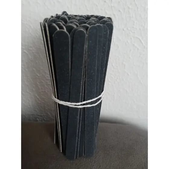 100 LIXAS PRETAS ESPECIAIS, EXTRAS, PARA MANICURE.