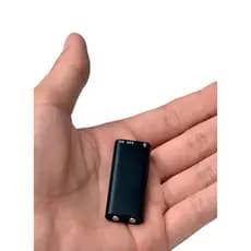 Gravador De Voz Ultrafino Digtal Som Ativ Ditafone Ruído Reduzir Regis. Criptografia Doc. MP3 Player