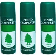 Kit C/ 3Aromatizante Pinho Campestre 100ml Gitanes