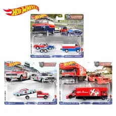 Hot Wheels Diecast Car Culture Team Transporte Kit Caminhão e carro 1:64 Hot Wheels 2023