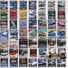 Hot Wheels Premium Diecast Carros para Crianças e Colecionadores 1:64 Veículos Pagani Zonda Ford GT