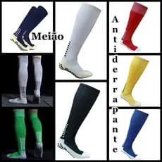 Meião e Meias Cano Alto Antiderrapante (Já no Brasil)