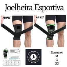 Joelheira Esportiva 3d Ajustável (Já no Brasil)