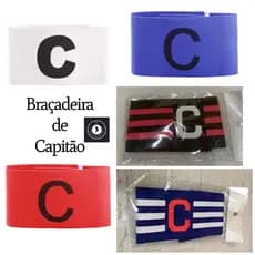 Braçadeira de Capitão Esportivo Futebol