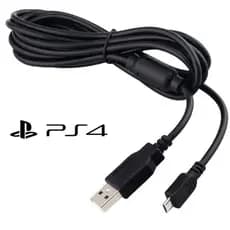 Cabo Para Carregar Controle para Ps4 Sony Com Filtro Envio Imediato 1,5m