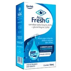 Colirio Acu Fresh G Lubrificante e hidratante dos olhos