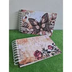 Caderno para scrapbook/colagens/fotos tamanho A5