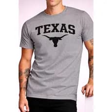 Camiseta Texas Masculina Country Estampa Casual Rodeio Cowboy Moda Country Premium