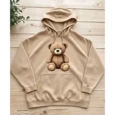 Moletom Feminino Canguru Blusa De Frio Agasalho Capuz E Bolsos Frontais Estampado Qualidade Premium