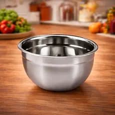 Tigela de Inox Bowl Tigela Multiuso Resistente e Durável 18 - 28 cm