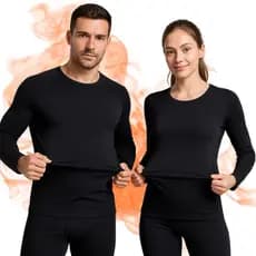 Conjunto Segunda Pele Térmica Flanelado Frio Intenso Blusa Calça Inverno Masculino Feminino