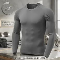 Blusa termica Proteção UV Básica Dry Fit Anti Suor Anti Odor Corrida Bike
