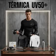 CAMISA TERMICA MASCULINA PROTEÇÃO UV FATOR 50+ FENIX  UNISSEX