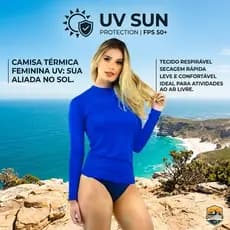 CAMISA TÉRMICA FEMININA UV+ 50