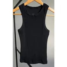 Regata Ribana Algodão Feminina Regata Lisa Moda Blogueira Regata Ribana Algodão com Elastano Regata Dia a Dia