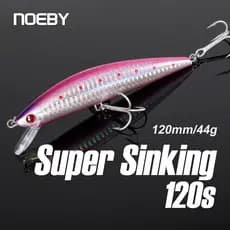 Noeby  44g Afundante, Longo Alcance, Isca Dura Robalo Mar NBL9477