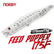 NOEBY 73g Atrações De Pesca Topwater Popper Lures Sem Anzol Tackle Por Atacado 9246