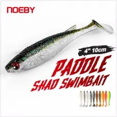 Venda A Quente 10cm 8g Isca De Silicone De Macia Borracha Verme Shad Pesca Artificial Pike for Fishing Tackle S5485