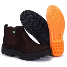 Bota Botina Adventure Masculina Couro Legitimo Sola Costurada