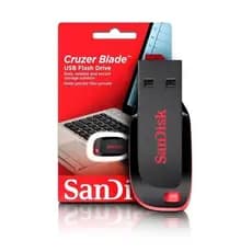 Pendrive Sandisk Z50 Cruzer Blade  - Preto