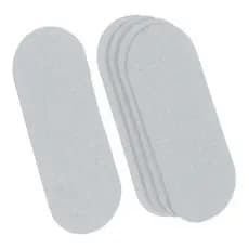 REFIL LIXA PÉ C/ 12 GRÃO 100 FINA BRANCA 9,5cm X 4cm