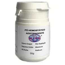 01 PÓ HEMOSTÁTICO ADSTRINGENTE 30g GLOBAL REF 167