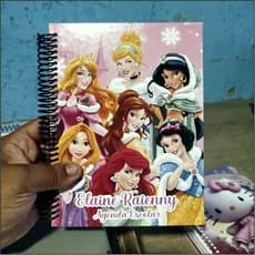Agenda Escolar 2026 (Personalizada com nome, Capa dura)