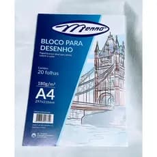 Bloco de desenho 20 folhas 180 g/