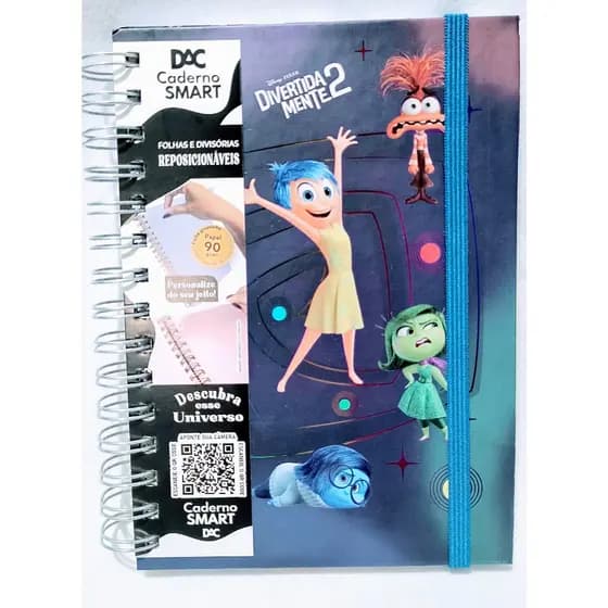 Caderno Diário pensamentos sentimentos Divertitamente2 OFICIAL