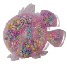 Kit Miçangas Infantil - Formato de Peixe