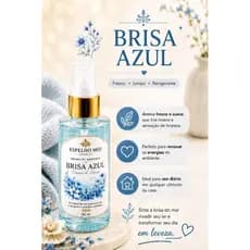 Aromatizador Home Spray Brisa Azul 100 ml Aromatizador de Ambiente Casa Cheirosa Loja Cheirinho de Carro Alta fixação