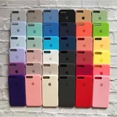 Capa Capinha IPhone 7 PLUS e 8 PLUS Várias cores, Silicone Excelente Qualidade