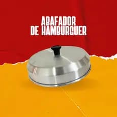 Abafador de hamburguer, com baquelite termico.