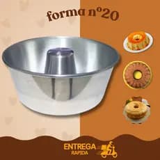 forma de pudim, forma de bolo, forma de bolo n20, forma vulcão