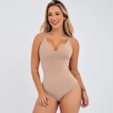 Body Modelador Feminino Reduz Medidas Aperta Barriga Suplex