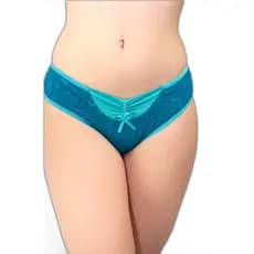 Calcinha Feminina em Romantic com Detalhes em Renda - Moda íntima - Roupa Íntima 0710
